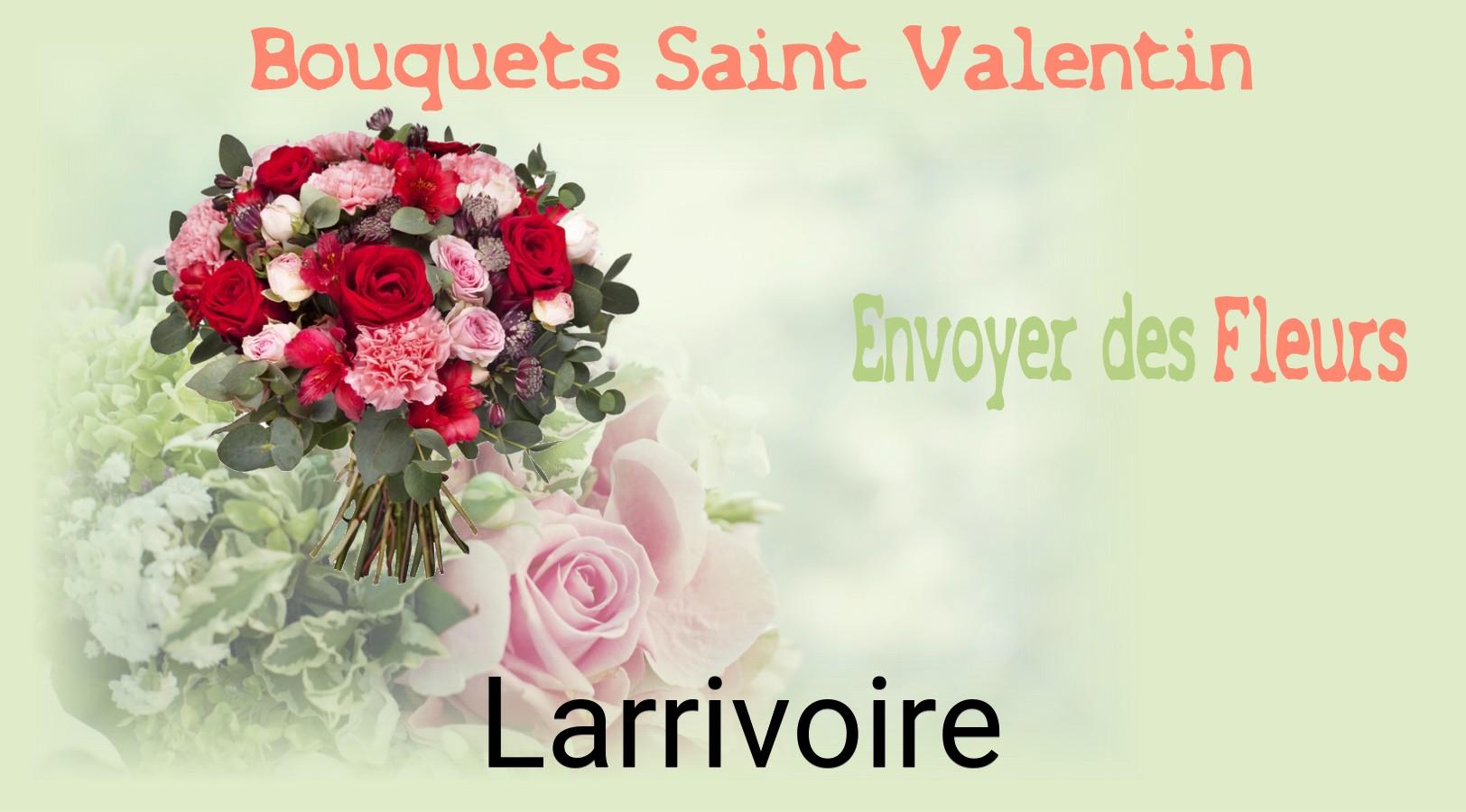 Roses de Saint-Valentin livrées à Larrivoire